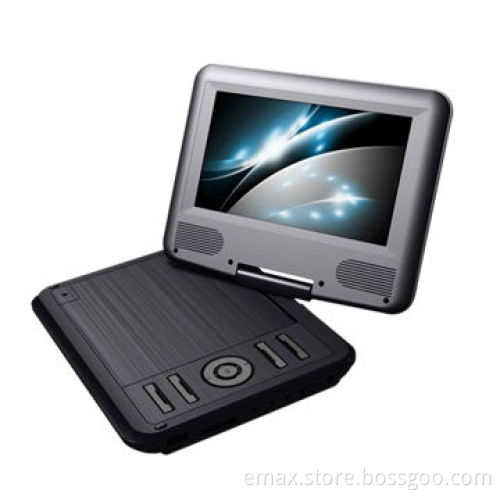 7-inches Portable DVD Player with TV, Built-in FM Radio and Game Function